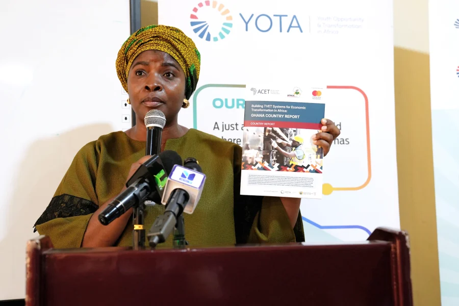 Ghana TVET Country Report launched by YOTA