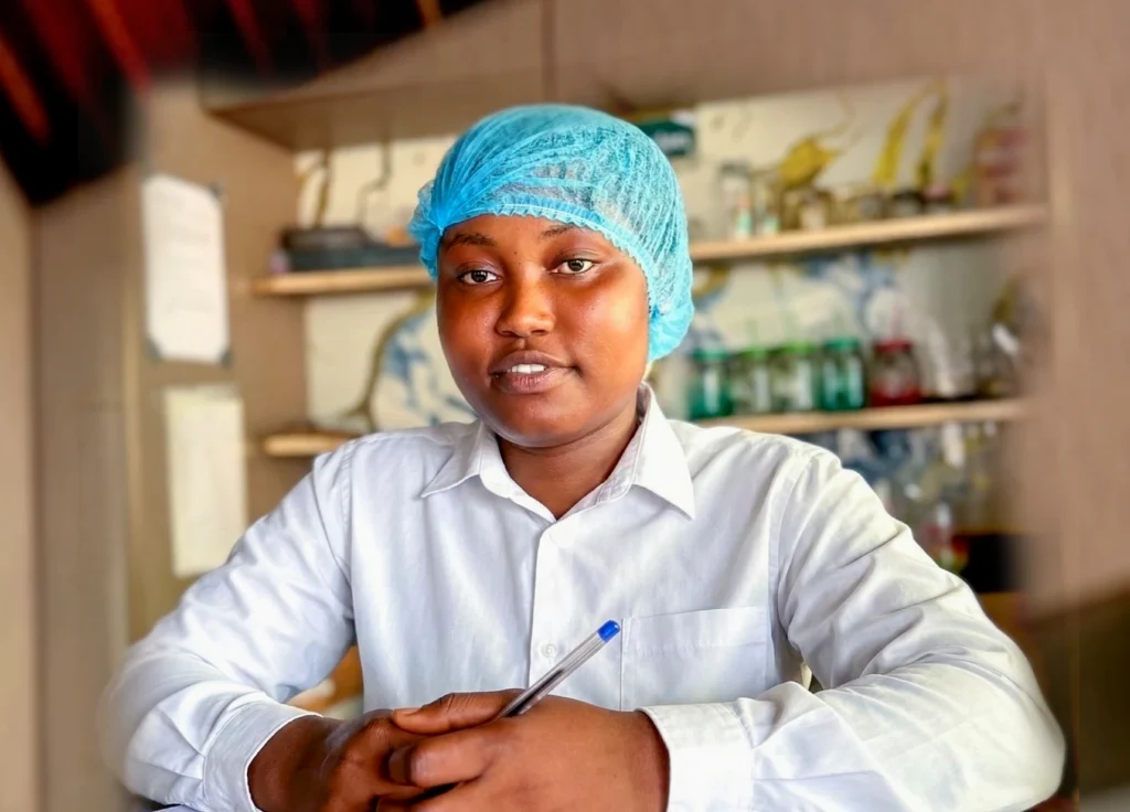 Picture of Fosuaa Eva, Get Into employment beneficiary techiman