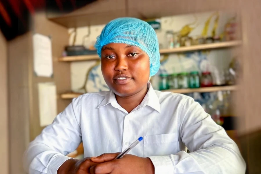 Picture of Fosuaa Eva, Get Into employment beneficiary techiman